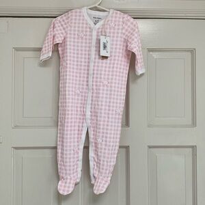 Roller Rabbit pink gingham pajamas